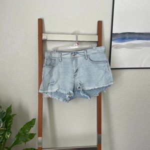 HM denim shorts